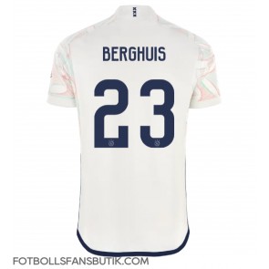 Ajax Steven Berghuis #23 Replika Bortatröja 2023-24 Kortärmad